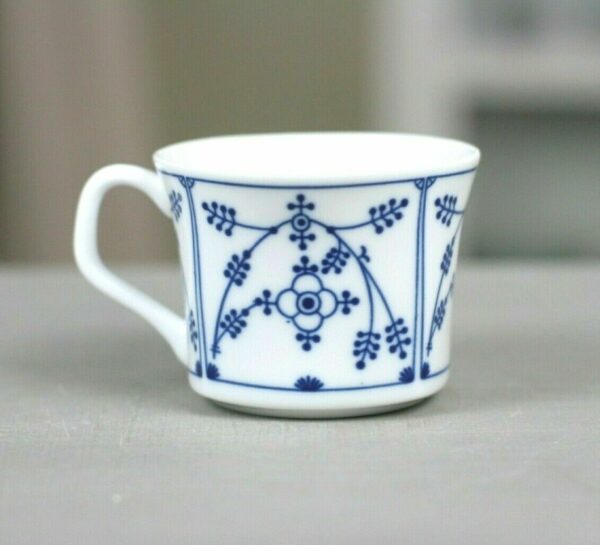 Inglasur Tasse Spülmaschinenfest Kaffeeservice Strohblume indisch blau