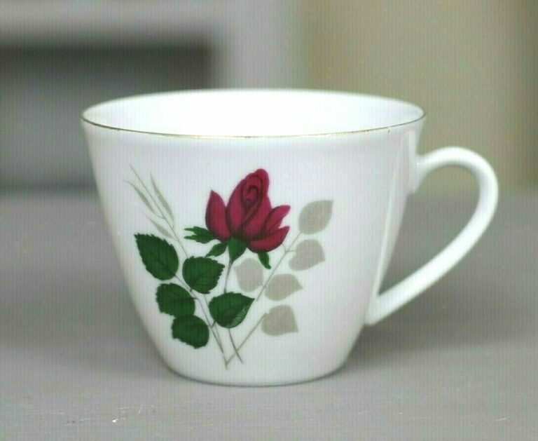 Seltmann Weiden Rose Monika Bavaria Tasse Teetasse Kaffeetasse Porzellan