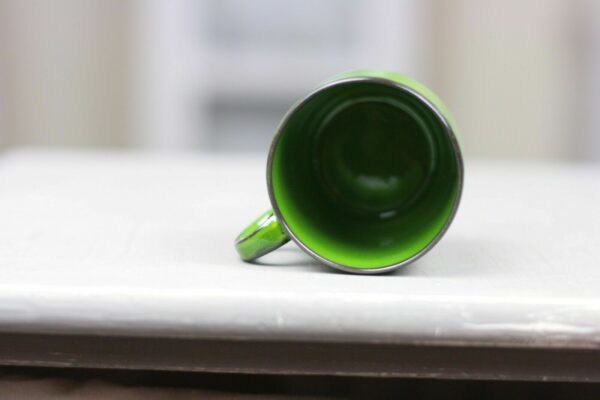 Thomas Scnadic grün Kaffeetasse Tasse Mokkatasse Shadow Kaffeeservice Porzellan