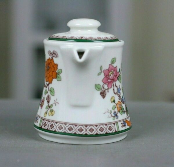 Eschenbach Ceranova Asia Blüte Teekanne Handdekoriert Inglasur Porzellan