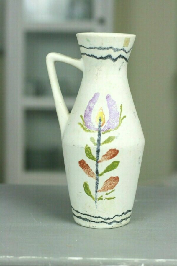 Vase Keramik West Germany 271-25 60er 60S 60’S vintage Blume Flower